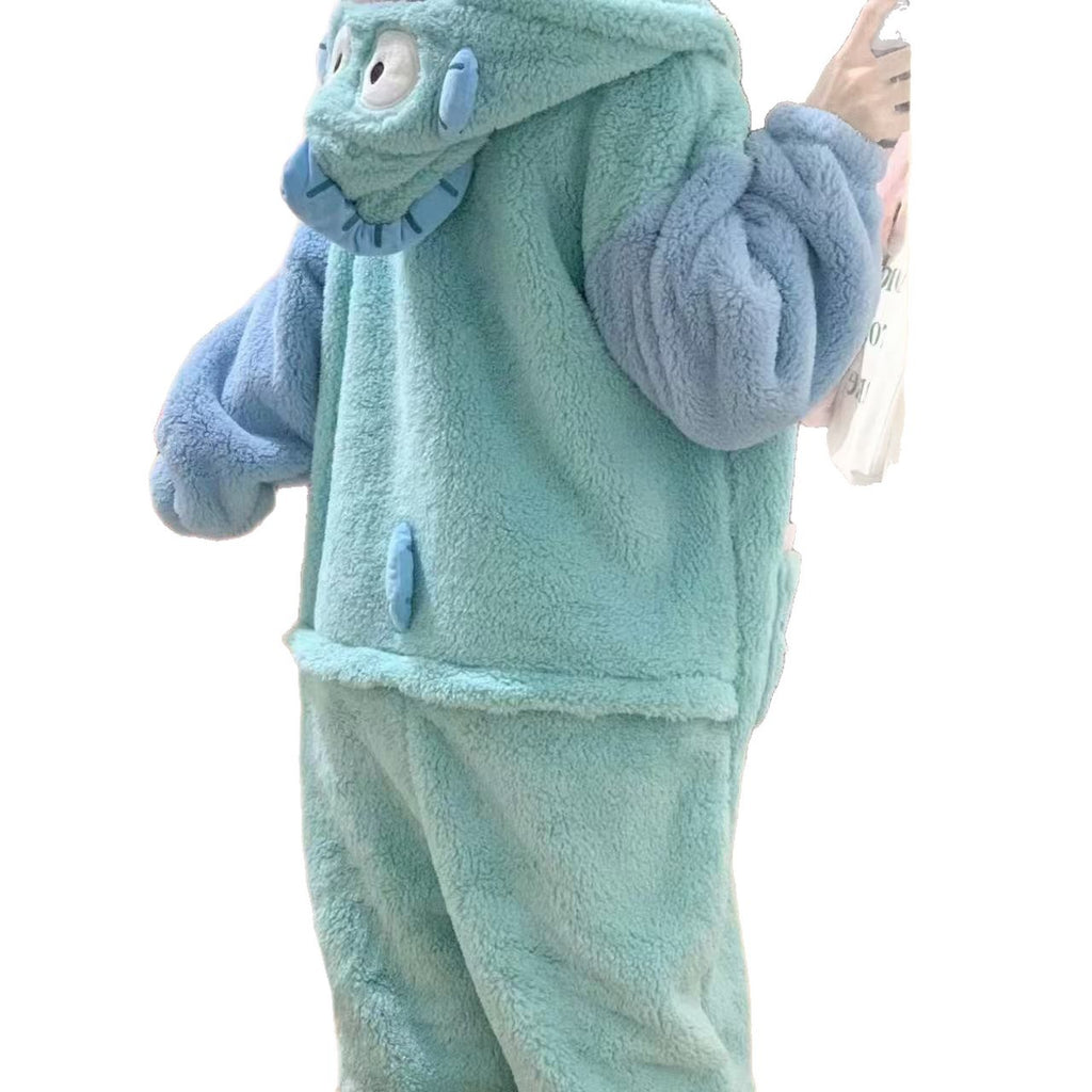 Mysdräkt i korallfleece